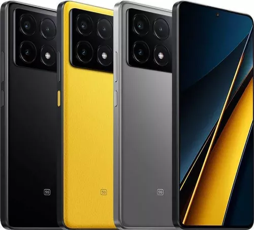 купить Смартфон Xiaomi POCO X6Pro 5G 8/256GB Gray в Кишинёве 