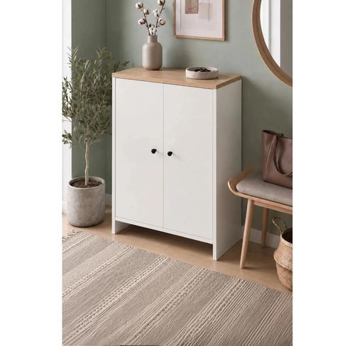 cumpără Raft pentru încălțăminte Bofigo 18-16-41 Sapphire Oak/White în Chișinău 