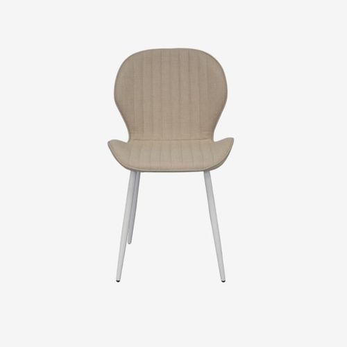 купить Комплект стол и стулья Evelin di Costacurta стол DT-531R Wh + 4 стула YTC-064Wh Bjorn-24 (Light beige) в Кишинёве 