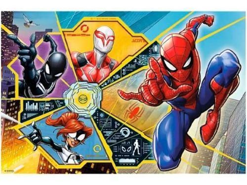 купить Головоломка Trefl 17372 Puzzles 60 On the web, Disney Marvel Spiderman в Кишинёве 