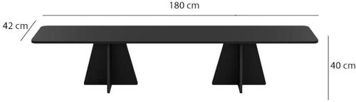 купить Журнальный столик Trendy Mushroom, черный, комплект в Кишинёве 