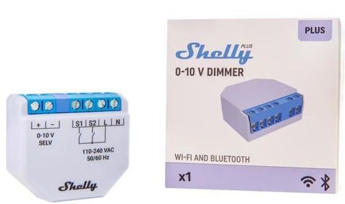 cumpără Întrerupător electric Shelly Dimmer 0-10V (3800235265703) în Chișinău 