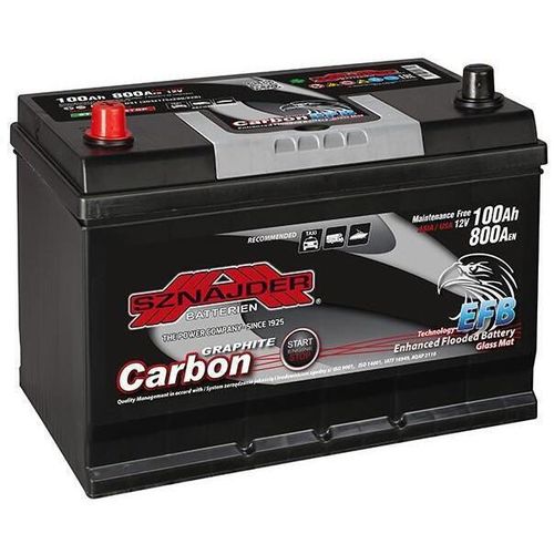 cumpără Acumulator auto Sznajder 60047 100Ah Carbon EFB japonez (+stânga) 800A în Chișinău 