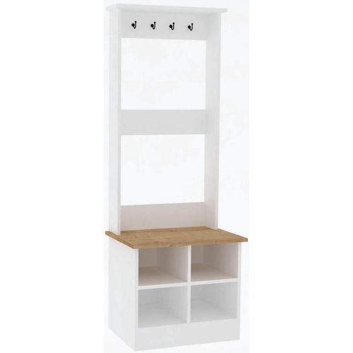 cumpără Mobilă pentru antreu Trendy Mare, SafirAlb, 64x175x43cm (GTR005939) în Chișinău 