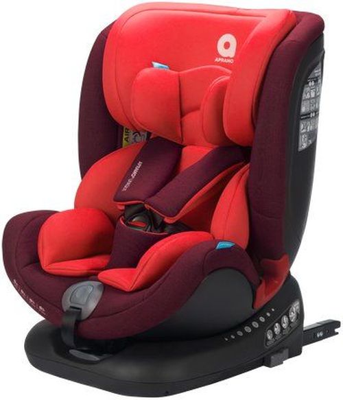 Scaun auto rotativ cu isofix Apramo Unique Ruby Red (0-36 kg) 