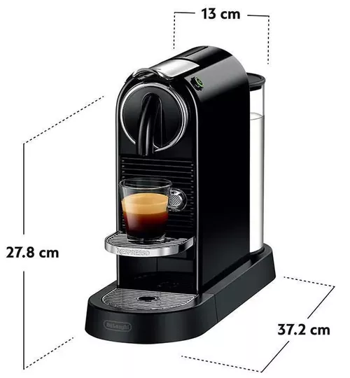 cumpără Automat de cafea cu capsule DeLonghi EN167.B Nespresso Citiz în Chișinău 
