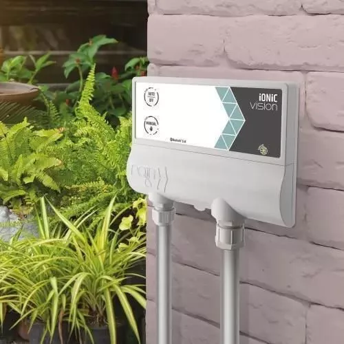 cumpără Programator pentru irigarea automată Hydro S Programator de perete bluetooth, interior, IONIC, 6zone (0640352) în Chișinău 