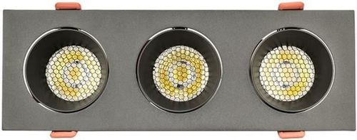 cumpără Corp de iluminat interior LED Market Downlight COB 3*12W, 4000K, LM-OC-TH-186-3, Black+Black în Chișinău 