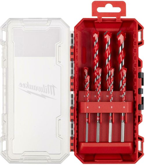 cumpără Burghiu pentru beton Milwaukee 4932493881 Premium cu coada cilindrica, 8buc, set2, Gen.2 în Chișinău 