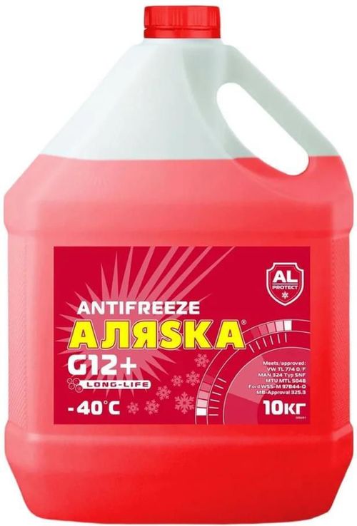 cumpără Antigel Аляска G12+ -30 10 kg (roșu) în Chișinău 