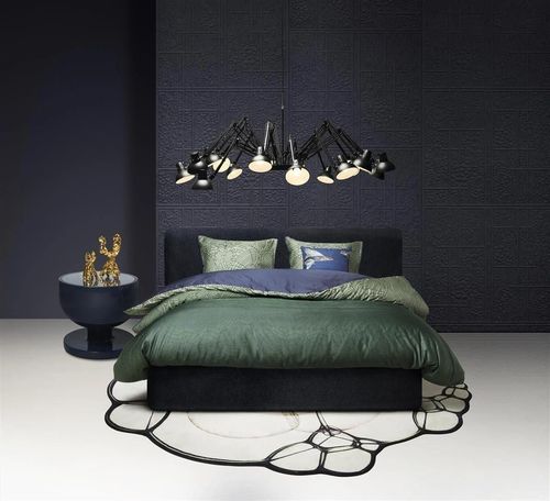 cumpără Lenjerie de pat Moooi 238813 Dodo Pavone 140x200/220 Green în Chișinău 