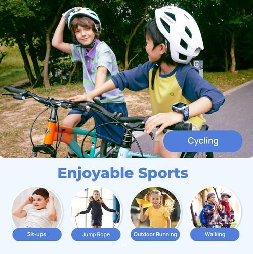 купить Детские умные часы Mibro by Xiaomi Kids Watch Phone Z5 Blue в Кишинёве 