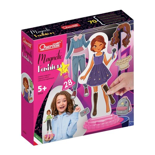 купить Настольная игра Quercetti Q2926 Magnetic Fashion Laura в Кишинёве 