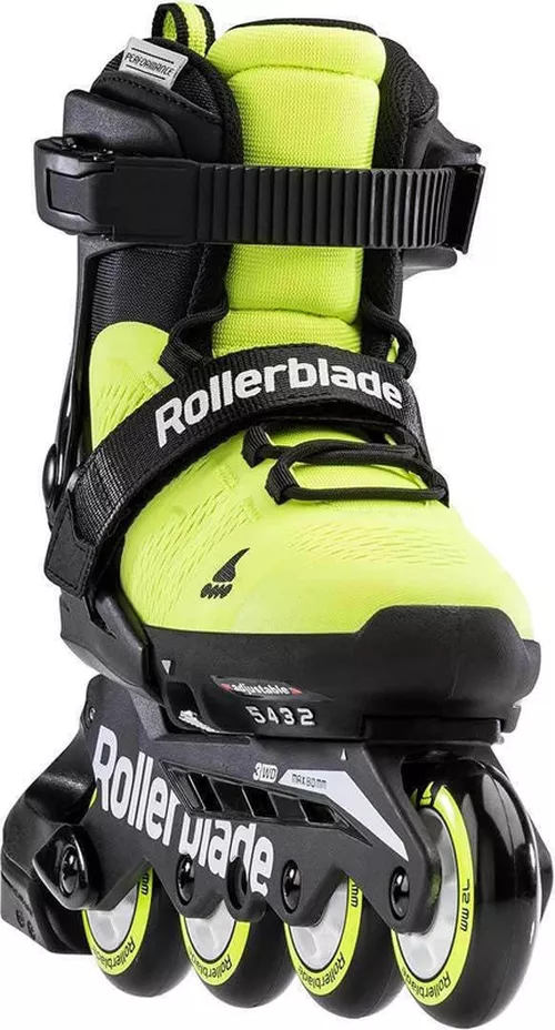 cumpără Role Rollerblade 7221900215 Microblade Nero/Giallo Neon 33-36 în Chișinău 