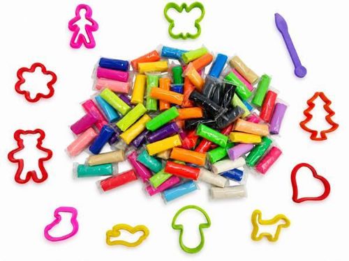 cumpără Set de creație Okto 41227 Set plastilină aerată Argilă ușoară, 85 culori în Chișinău 