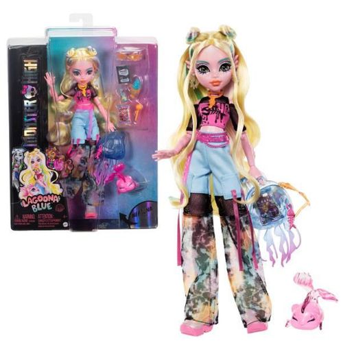 cumpără Păpușă Barbie HXH75 Set de joc Monster High Lagoona Blue, cu accesorii în Chișinău 