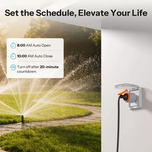 купить Розетка электрическая Sonoff Matter Over W-iFi Smart Plug S61s Outdoor 16A S61STPF-PM-O в Кишинёве 