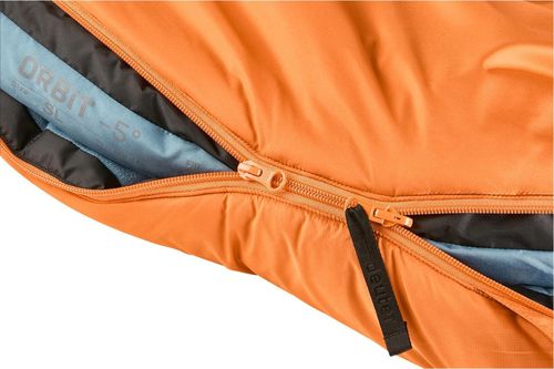 купить Спальный мешок Deuter Orbit 5° SL right mandarine slate blue в Кишинёве 