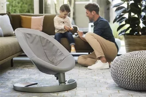 купить Детское кресло-качалка Nuna NUNA143 Leaf Grow Granite в Кишинёве 
