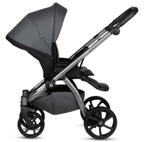 купить Детская коляска Tutis 2in1 UNO5+ Leather 2/1 Jet Black (1402166) в Кишинёве 