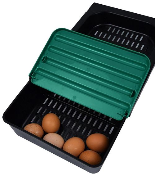 купить Гнездо для кур Des Champs Cuibar pentru găini cu colector de ouă MG03 (3 sectiuni) в Кишинёве 