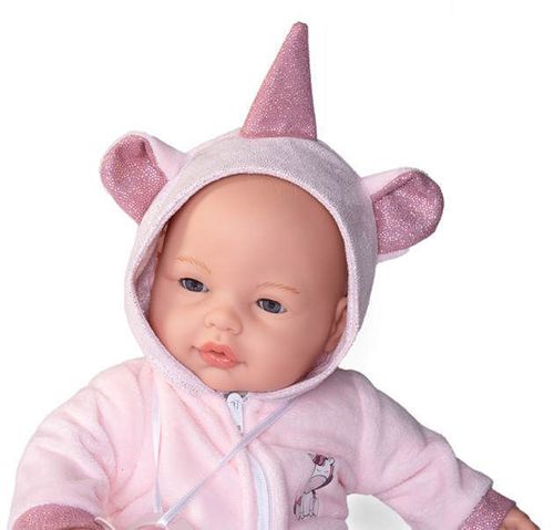 cumpără Păpușă Antonio Juan 50415 AJ Papusa-bebelus in salopeta Unicorn 27 cm, 60086 în Chișinău 