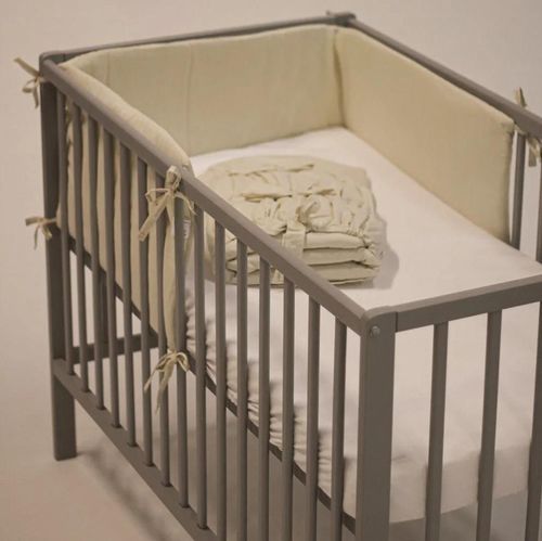 cumpără Protecție laterală pentru pătuț Petite&Mars 354114 Protectii laterale pentru patut Tilly Light Beige, 180cm în Chișinău 