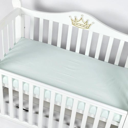 купить Детское постельное белье PernaMea Cearsaf pe elastic 120x60cm Turcoaz (PM.101357/6) в Кишинёве 