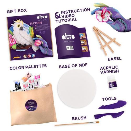 cumpără Set de creație Okto 20044 Set creativ DIY cu plastilină ușoară Cacadu în Chișinău 