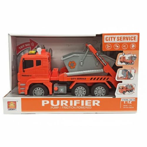 cumpără Mașină Wenyi WY821B Camion cu fricțiune 1:12 (cu lumină, sunet) în Chișinău 