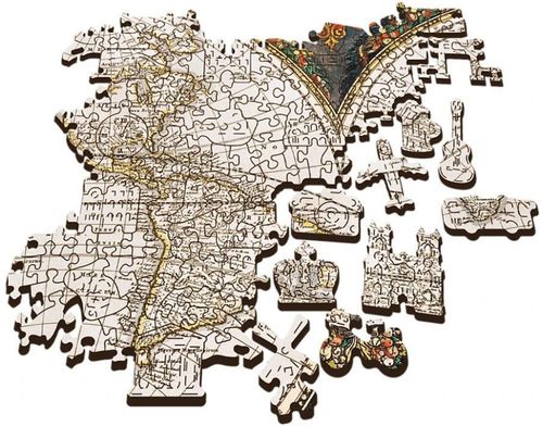 купить Головоломка Trefl 20144 Ancient World Map в Кишинёве 