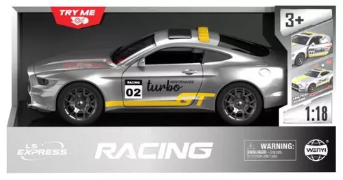 cumpără Mașină Wenyi WY1162I 1:18 Mașină sport cu inerție (lumină /sunet), sură în Chișinău 