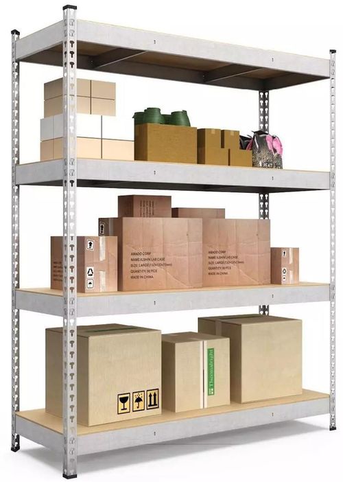 cumpără Raft de depozitare Nex Home Raft metalic Titan 1800x1600x600mm, 4 nivele MDF, galvanizat în Chișinău 