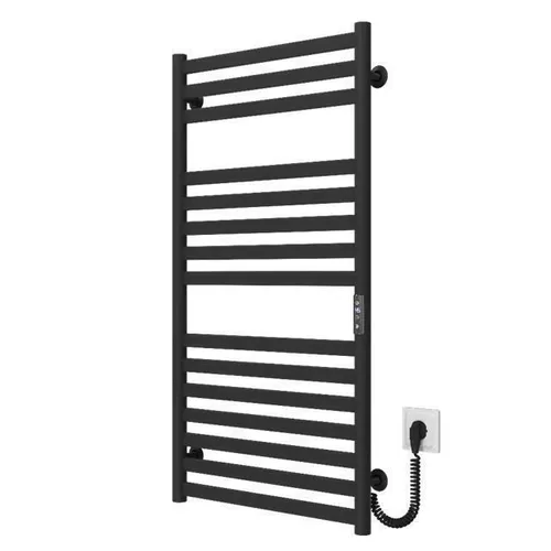 cumpără Uscător de prosoape Lianat 6242 electric GERA 500x1000 inox negru 175wat în Chișinău 