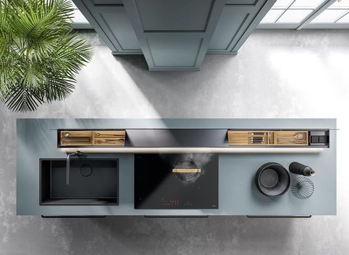 купить Аксессуар для вытяжки Falmec ACCESSORY 30 MONOLITH Black Glass в Кишинёве 