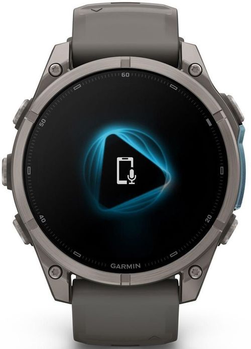купить Смарт часы Garmin Fenix 9, 47mm, Bare Ti, Pebble Gray Band (010-04762-01) в Кишинёве 