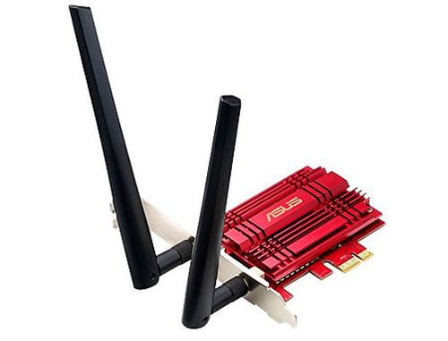 cumpără ASUS PCE-AC56 Dual-band Wireless AC1300 PCI-E Adapter, 2.4Ghz/5Ghz, IEEE 802.11 a/b/g/n/ac, AC1300 enhanced AC performance: 400+867 Mbps (placa de retea wireless WiFi/сетевая карта WiFi беспроводная) în Chișinău 