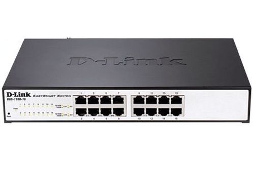 купить D-Link DGS-1100-16/B2A L2 Smart Switch with 16 10/100/1000Base-T ports в Кишинёве 