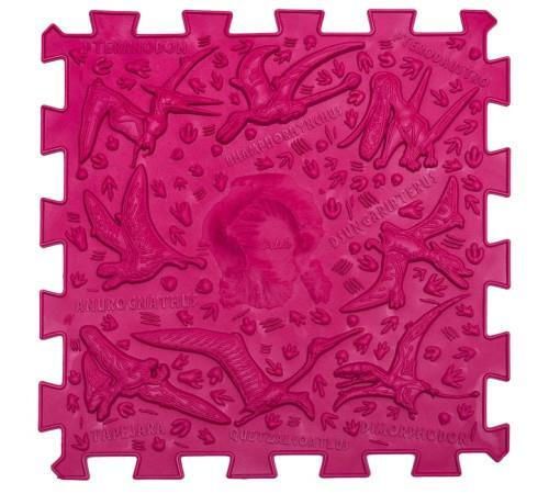 купить Коврик игровой Ortek 11687 Коврик-пазл ортопедический -массажный Набор 10+6 эл. Треугольники Динозавры в Кишинёве 