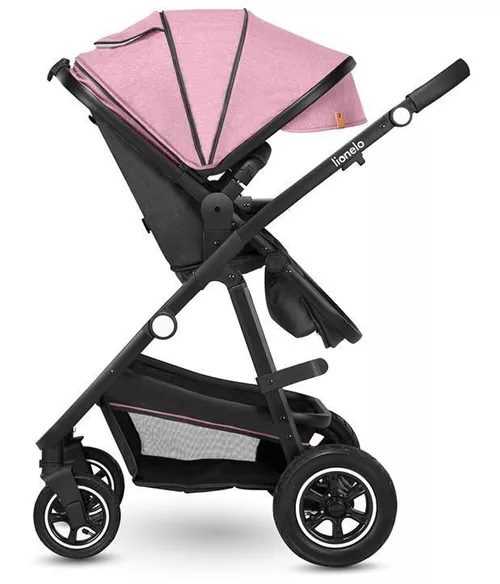 купить Детская коляска Lionelo Amber 2in1 Pink Rose в Кишинёве 