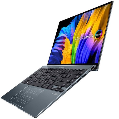 cumpără Laptop 14 ASUS Zenbook 14X OLED UX5401EA, Intel i7-1165G7 2.8-4.7GHz/16GB/SSD 512GB/Intel Iris Xe/WiFi 6 802.11ax/BT5.0/USB Type C/HDMI/HD WebCam/Illumination Keyboard/ASUS DialPad/FingerPrint / NumberPad/ 14 Touchscreen OLED WQXGA+  (2880x1800)/Windows 11 UX5401EA-KN155W în Chișinău 