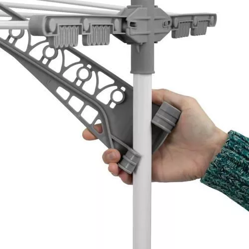 купить Сушилка для белья Konighoffer 80x55x155cm White в Кишинёве 