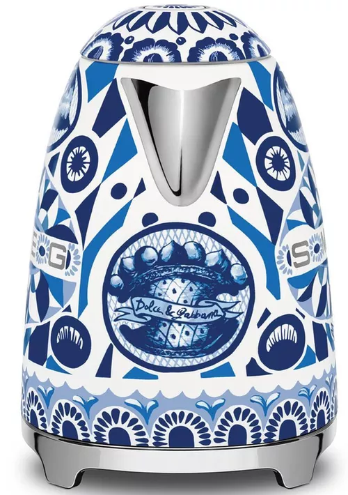 купить Чайник электрический SMEG KLF03DGBEU Blu Mediterraneo Dolce&Gabbana в Кишинёве 