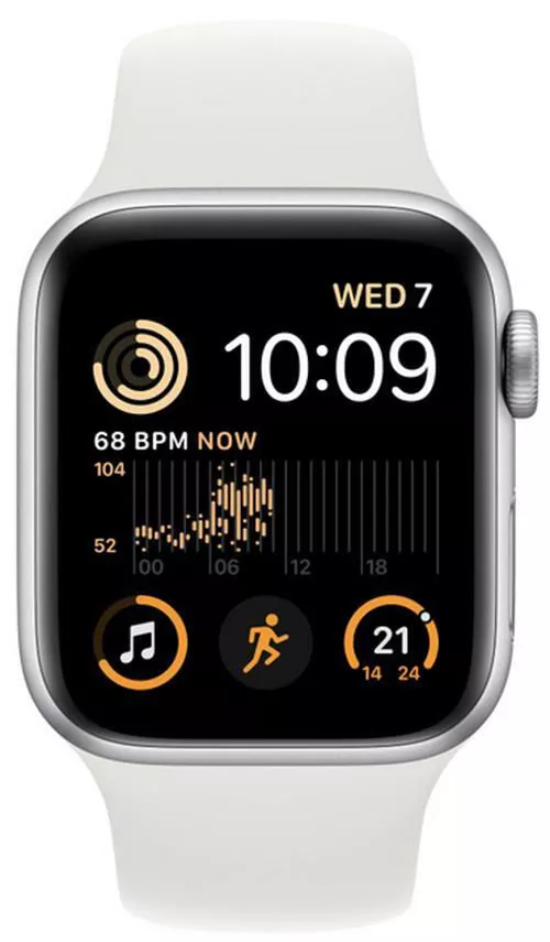 cumpără Ceas inteligent Apple Watch Series SE2 GPS 40mm Silver Aluminium Case MNJV3 în Chișinău 