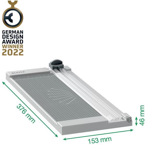 cumpără Ghilotina hârtie Leitz 90250000 Trimmer Home Precision, A4, 8 foi, gri în Chișinău 