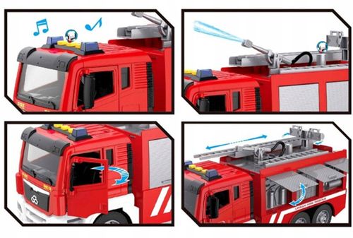 купить Машина Wenyi WY1124A 1:10 Mașină de pompieri cu inerție (lumină/sunet) в Кишинёве 