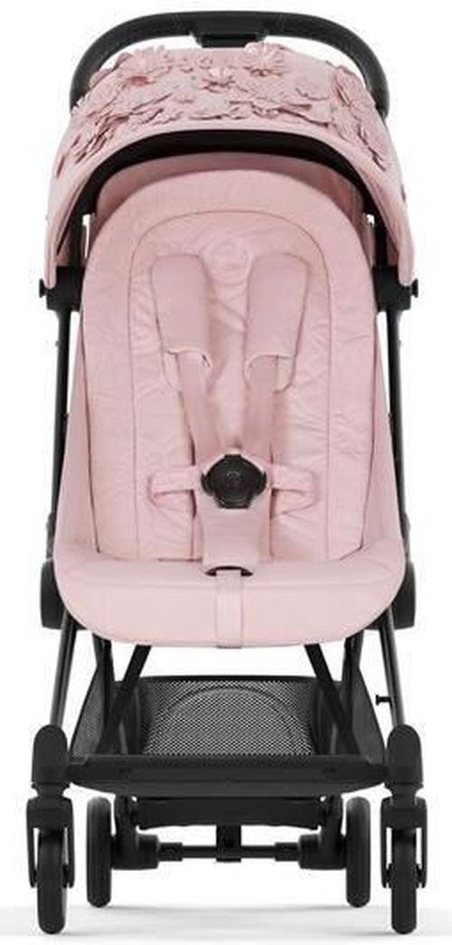 cumpără Сărucior pentru copii Cybex 522003131 Coya Matt Black FE Simply Flowers Pink în Chișinău 
