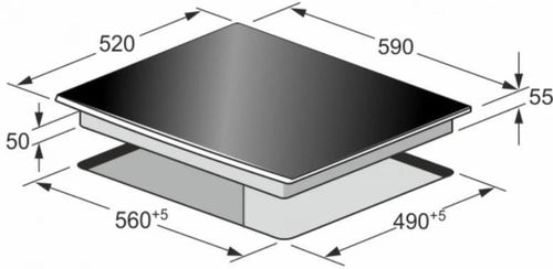 купить Встраиваемая поверхность электрическая Kaiser KCT 6705 FI ARA в Кишинёве 