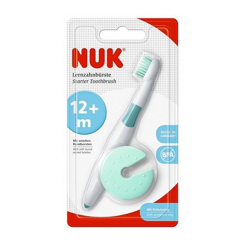 Periuta de dinti + inel de protectie NUK (12-36 luni) 