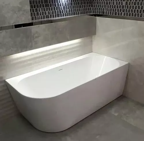 купить Ванна Polimat Sola R 170x75 + отдельно стоящий сифон в Кишинёве 